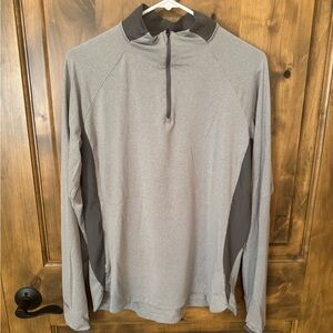 REI CO OPGray Quarter-Zip Pullover
